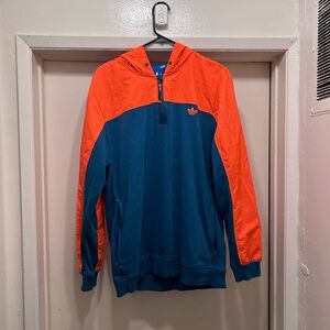 Adidas Originals Sport Luce 1/2 Zip Hoodie Top Shirt Jacket Reflective Mens L